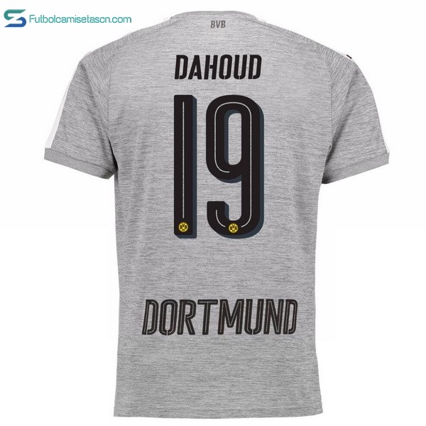 Camiseta Borussia Dortmund 3ª Dahoud 2017/18